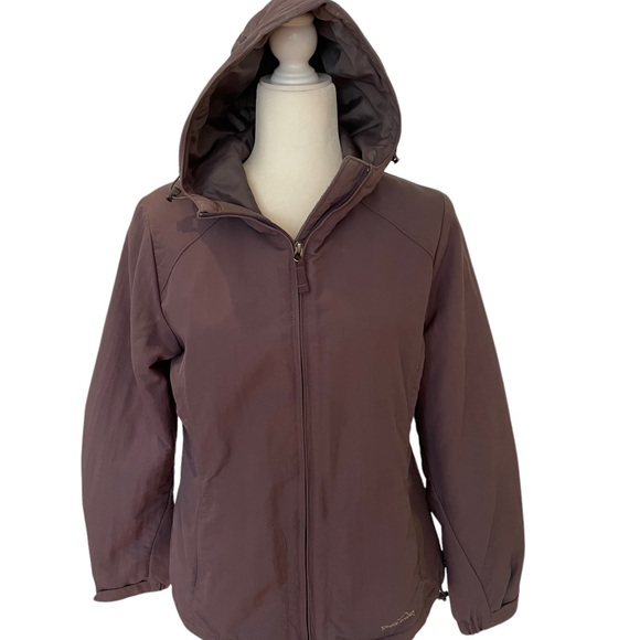 Eddie Bauer Lightweight Hooded Jacket Purple size S - Picture 2 of 16